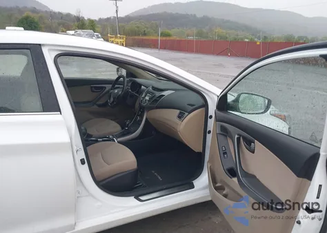 2016 Hyundai Elantra Value Edition from USA, damaged, VIN 5NPDH4AE5GH755203